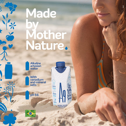 A9 Alkaline Artesian Mineral Water — 16.9 fl oz - 12 Pack Case