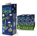 Watta Coco Brazilian Coconut Water — 33.8 fl oz - 6 Pack Case